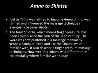 Shiatsu massage: Definition, benefits and techniques