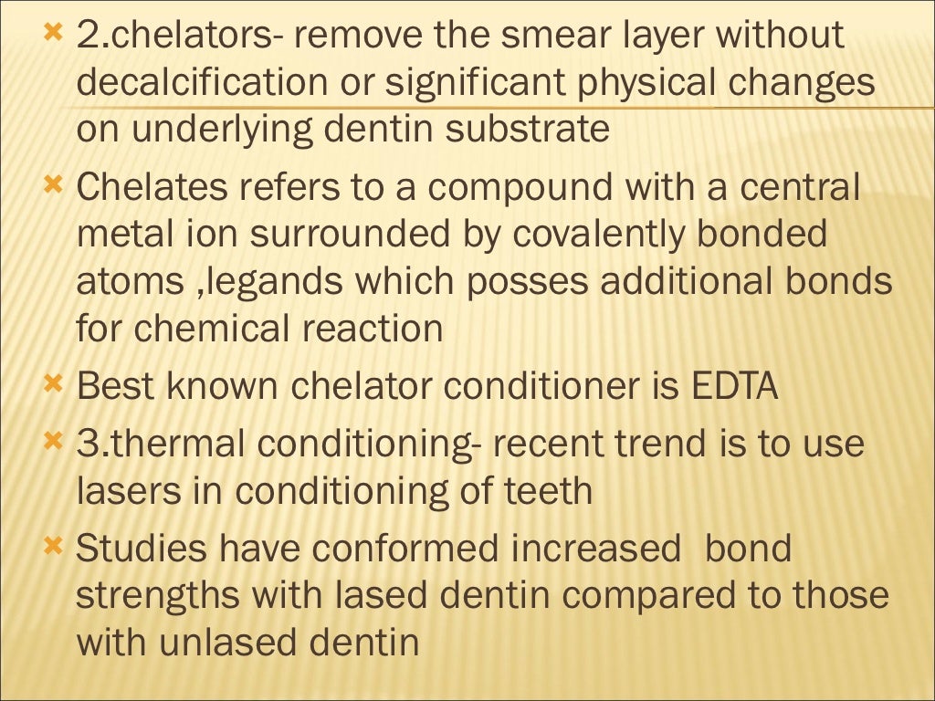 DENTIN BONDING AGENTS