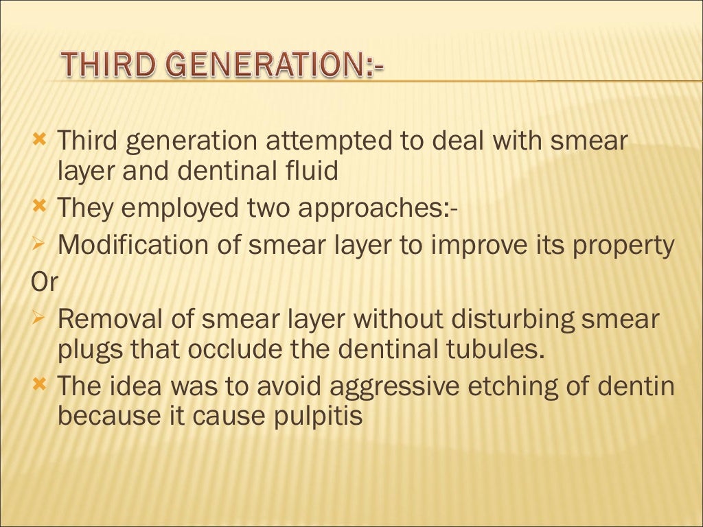 DENTIN BONDING AGENTS