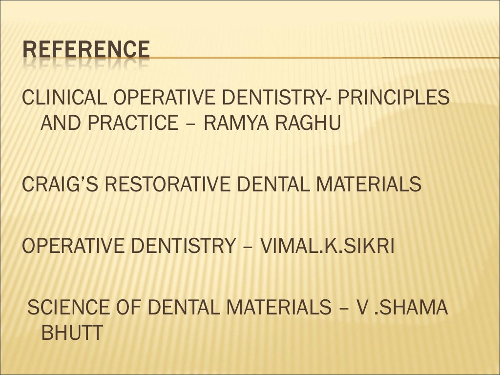 DENTIN BONDING AGENTS