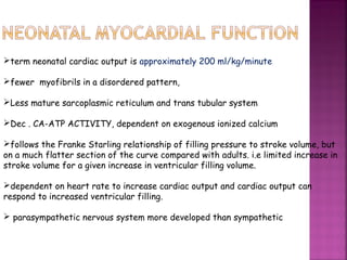 neonatal physiology | PPT