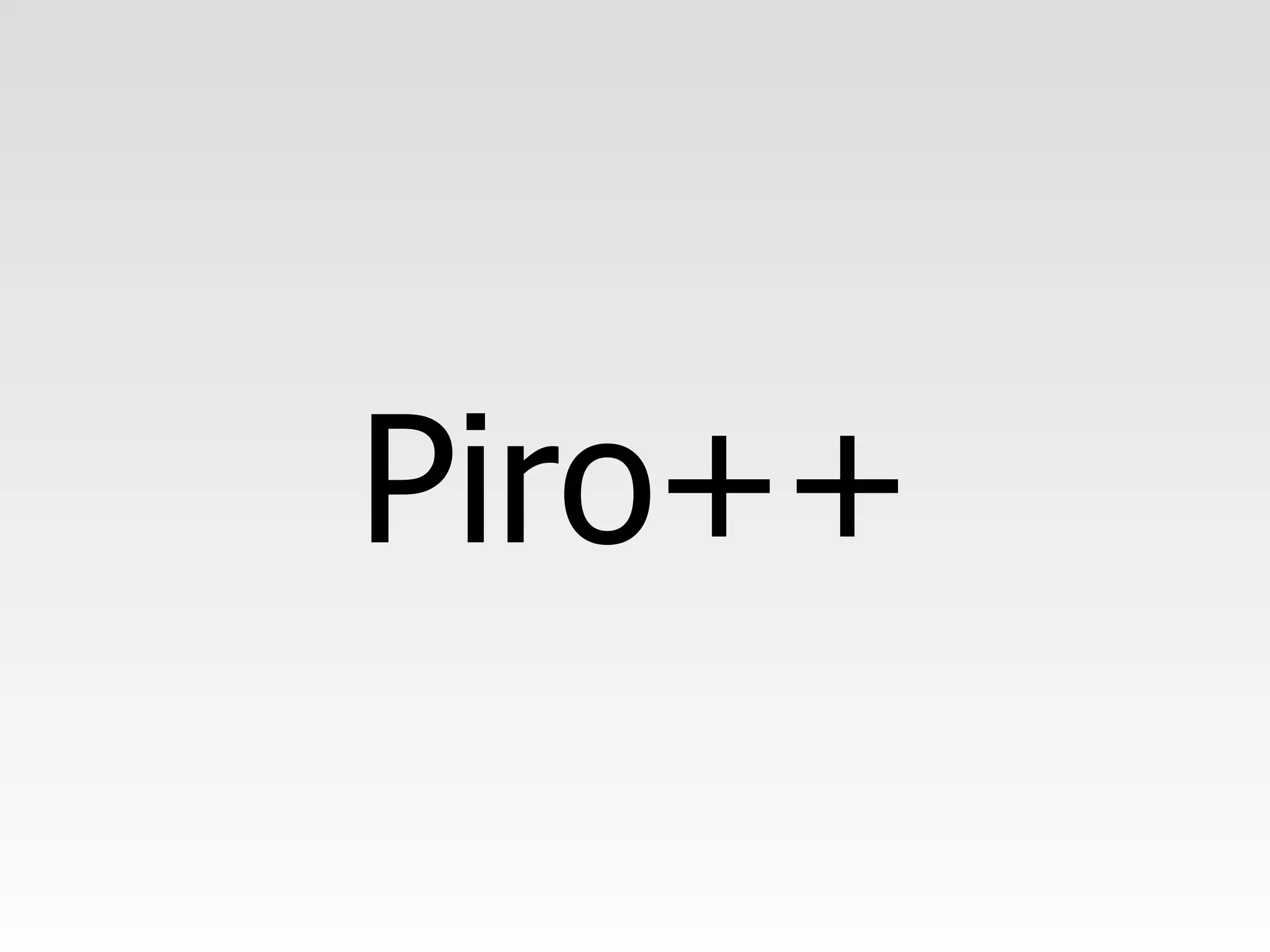 Piro++ 