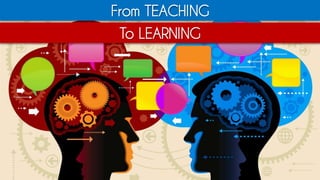 From TEACHING
To LEARNING
 