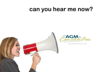 can you hear me now?
 