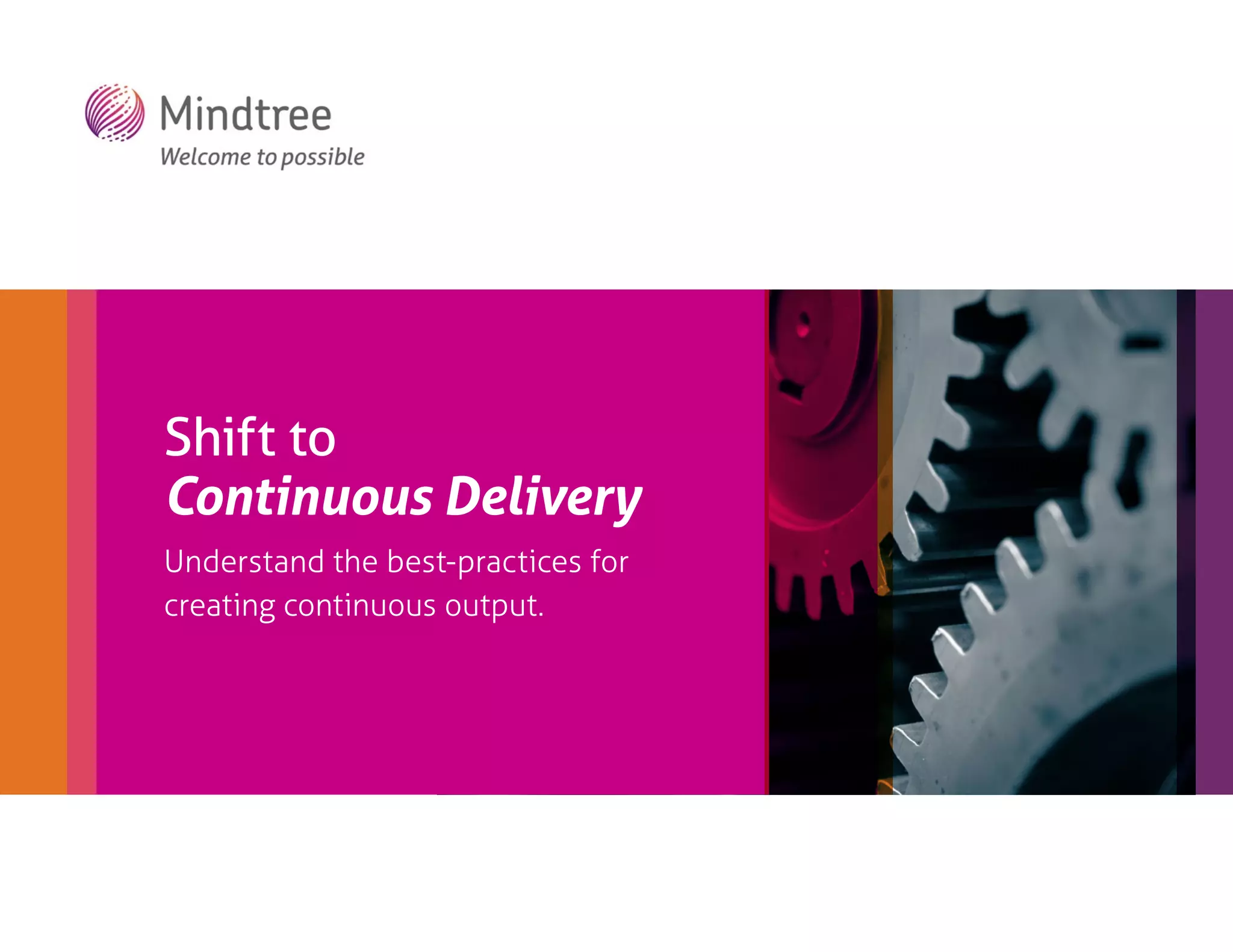 Mindtree Shift To Continuous Delivery PDF Mindtree Shift To Continuous Delivery Pdf