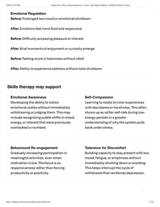 Understanding Depression: Patterns, Causes, and Support Strategies | PDF