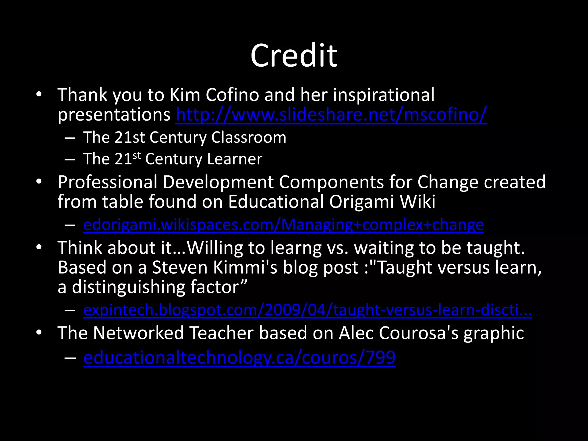 Shifting To 21st Century Learning