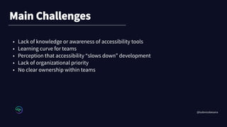 Shift Left for Inclusion: Scalable Accessibility Testing with Cypress ...