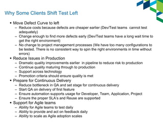 Shift Left - Approach and practices with IBM