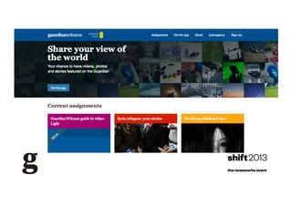 Social and community news gathering