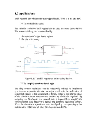 Shift Register Application Shift register | PDF