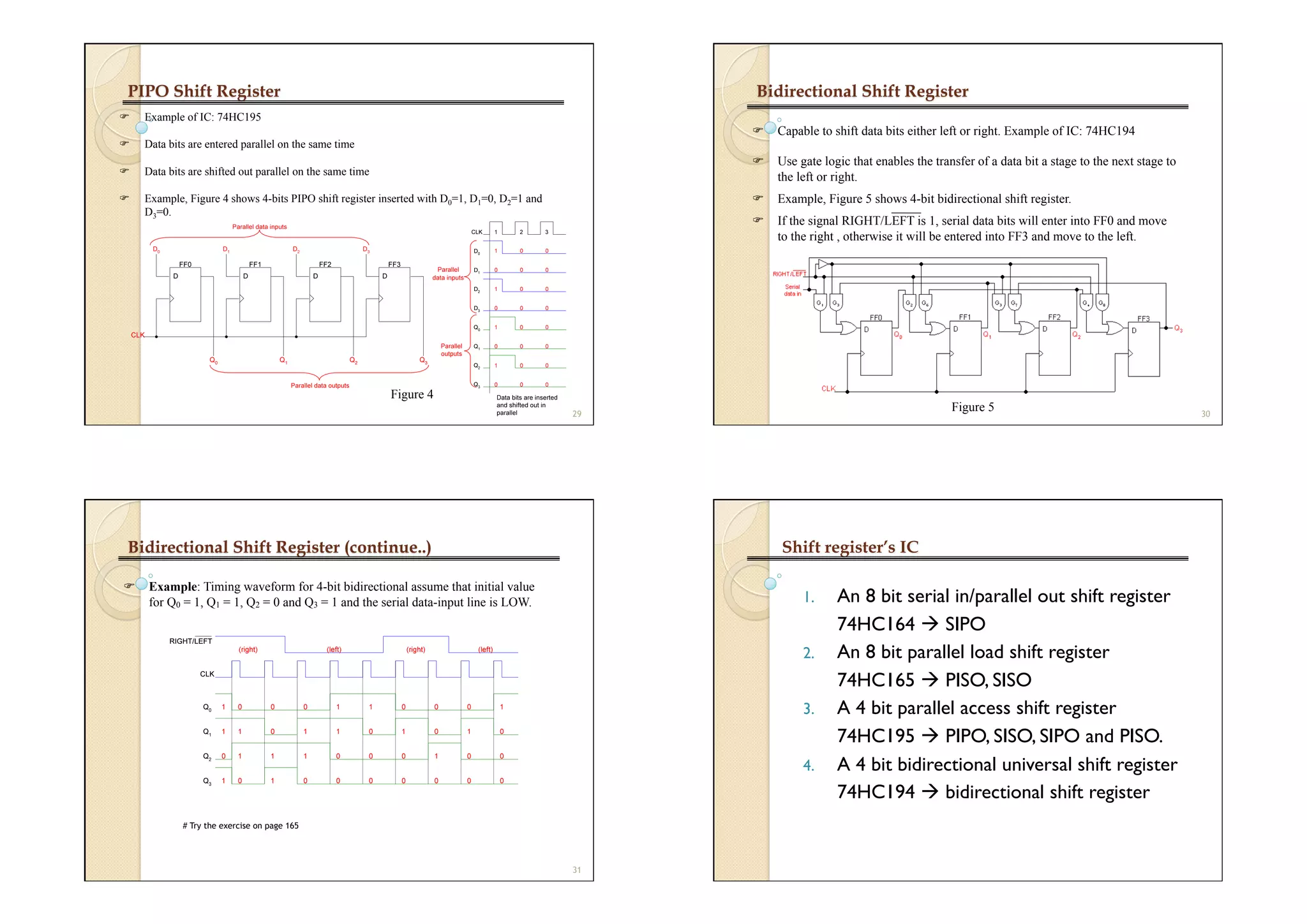 Shift registers | PDF