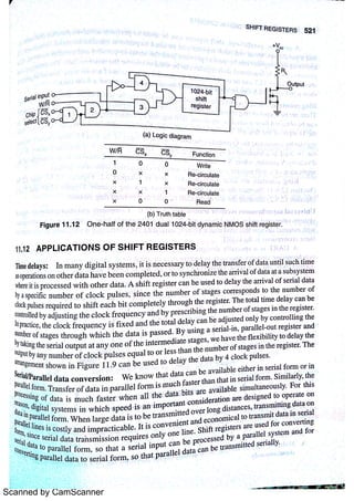 Shift registers | PDF