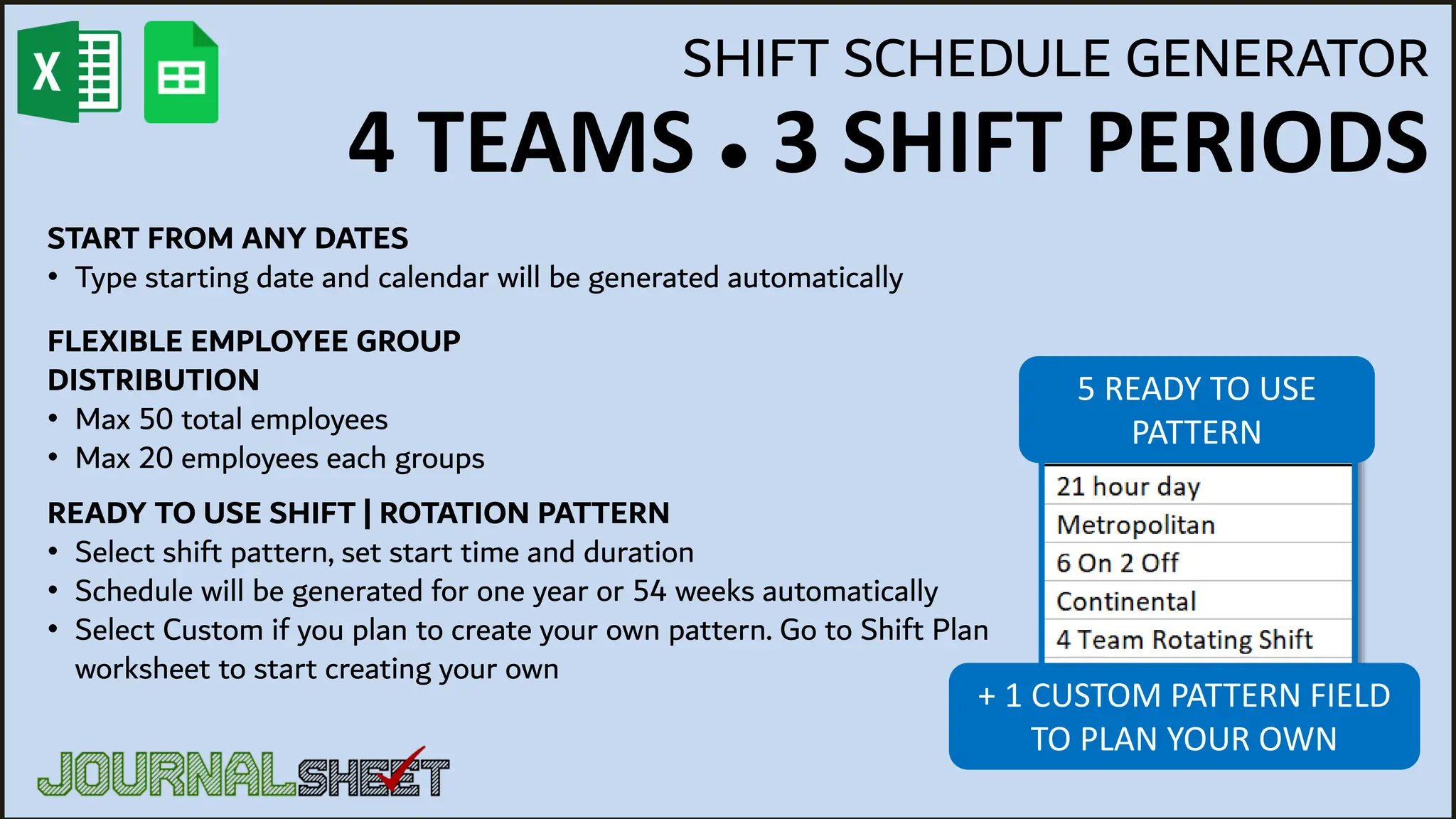 Shift Schedule Generator 4 Teams 3 Shift Periods | PDF