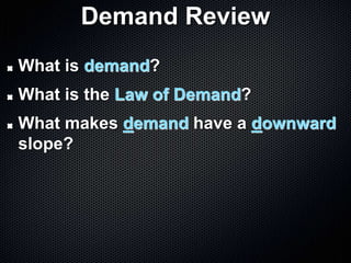 ppt - shifts in demand powerpoint presentation, free... Shifts in Demand.ppt