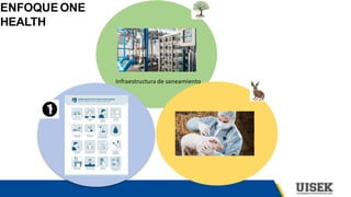 ENFOQUEONE
HEALTH
Infraestructura de saneamiento
 