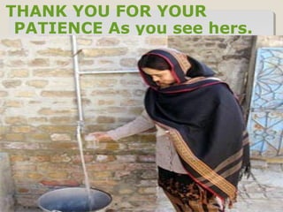 THANK YOU FOR YOUR
PATIENCE As you see hers.
 