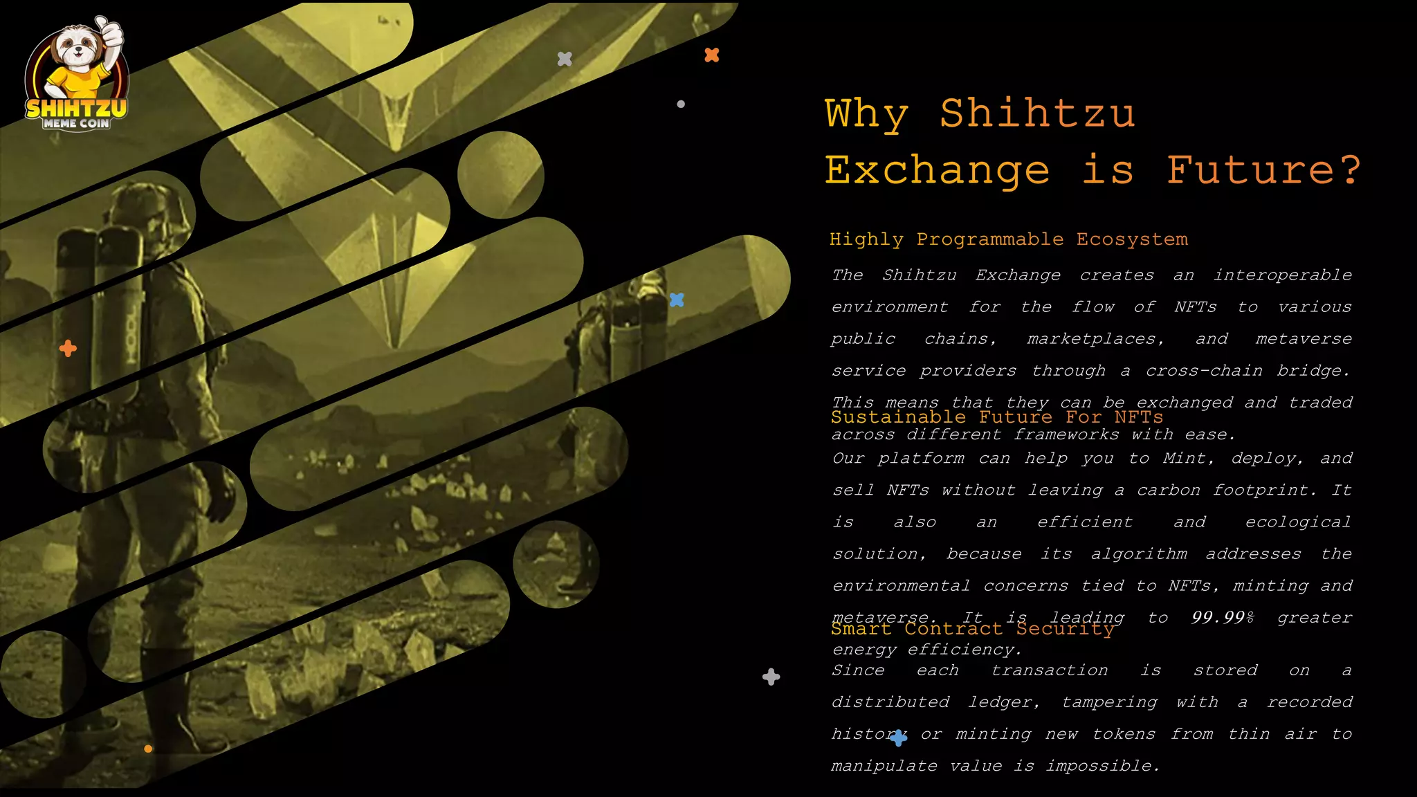 Shihtzu Exchange, NFT Minting & Metaverse Platform | PPTX