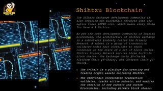 The Shihtzu Exchange development community is
also creating own blockchain networks with its
native token $STZU coin, whic...
