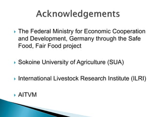 The use of polymerase chain reaction (PCR) to confirm presence of selected pathogenic bacteria along milk value chain in Tanga region