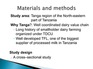 The use of polymerase chain reaction (PCR) to confirm presence of selected pathogenic bacteria along milk value chain in Tanga region