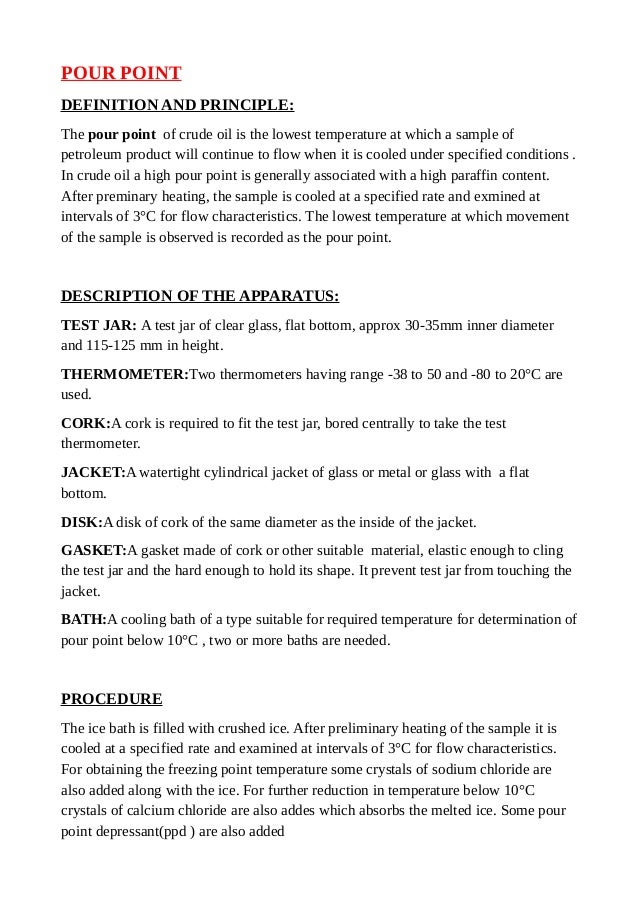 quality analysis of crude oil and drilling fluids