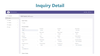 Inquiry Detail
 