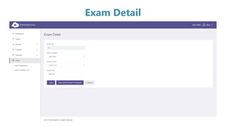 Exam Detail
 