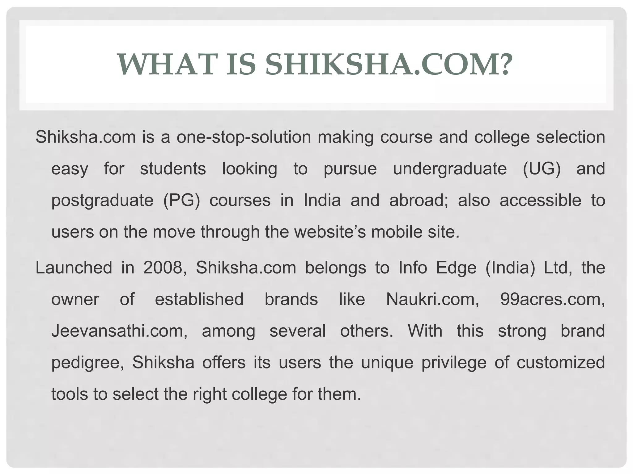 Shiksha - Project Workflow & Guidelines Training - 1st Phase | PPT