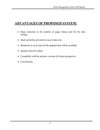 Hotel Management System | PDF