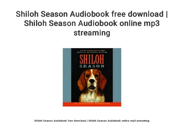 shiloh season book shiloh season book