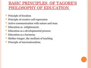 Tagoras Learning Model shilpa .s ppt -Rabindranath tagore .pptx