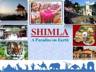 SHIMLA
A Paradise on Earth
 