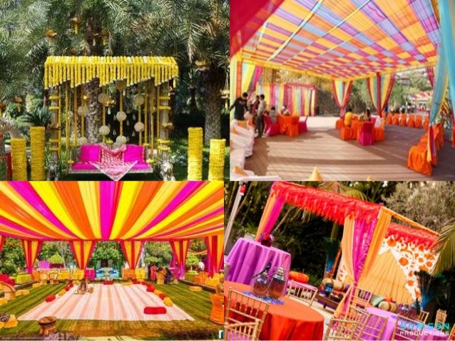 Ethnic Theme Indian Wedding Setup Presentation Contact Dev 91989973