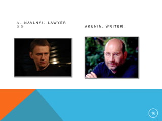 Ａ ． N AV L N Y I 、 L AW Y E R
３５                              AKUNIN, WRITER




                                                 16
 