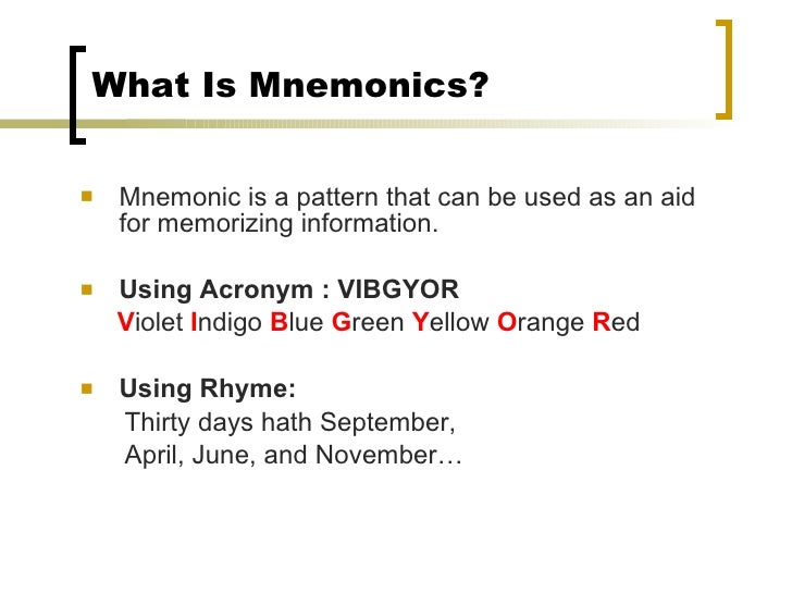 Shimul Testing Mnemonics