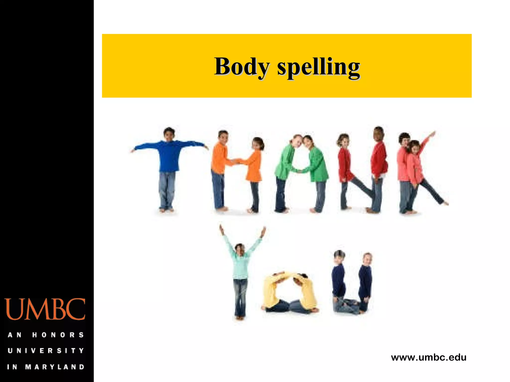 Body spelling 