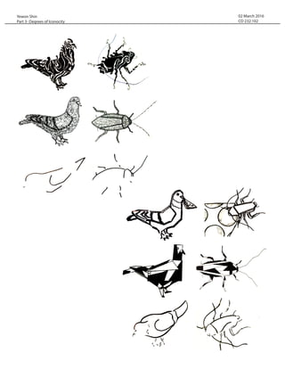 02 March 2016
CD 232.102
Yewon Shin
Part 3- Degrees of Iconocity
 