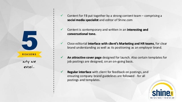shine job posting