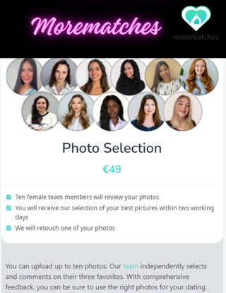 Online the first Impression counts - Dating App Help for Men
