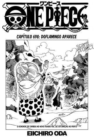 One Piece Mangá - Capitulo 698