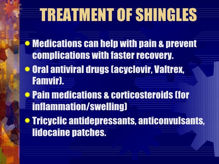 Valtrex For Shingles Pain