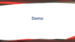 Demo
©	ChatWork	and	NTT	DATA	Corporation. 7
 
