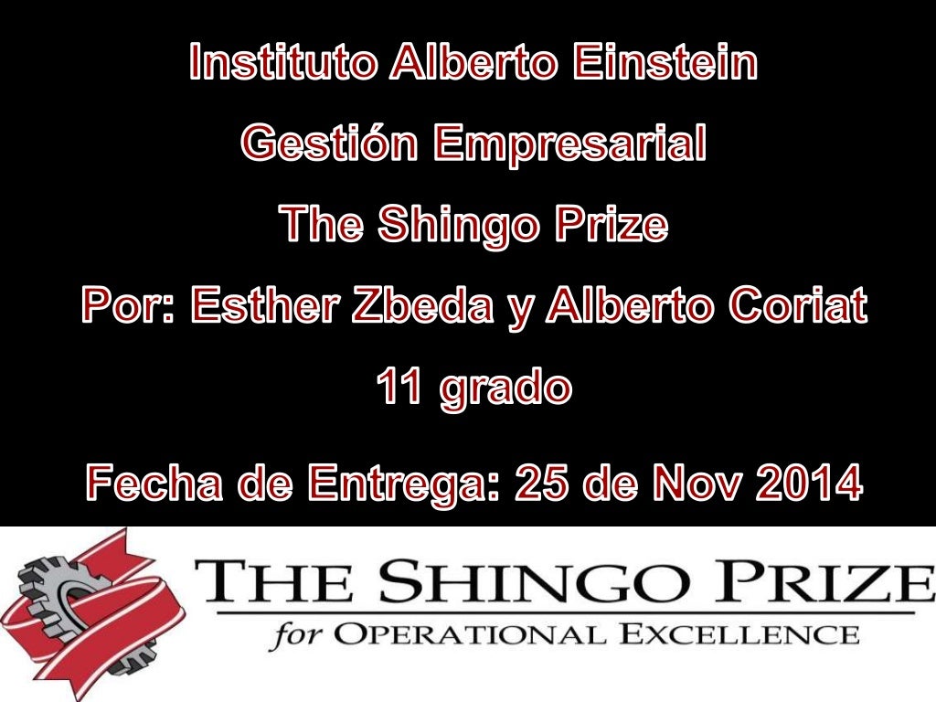 Shingo prize