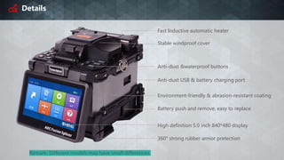 Details
Fast Inductive automatic heater
High definition 5.0 inch 840*480 display
360° strong rubber armor pretection
Battery push and remove, easy to replace
Anti-dust USB & battery charging port
Anti-dust &waterproof buttons
Environment-friendly & abrasion-resistant coating
Stable windproof cover
Remark: Different models may have small differences.
 