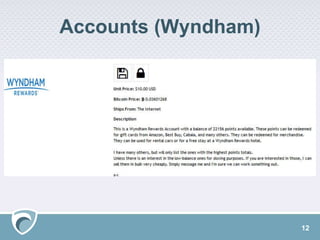 Accounts (Wyndham)
12
 