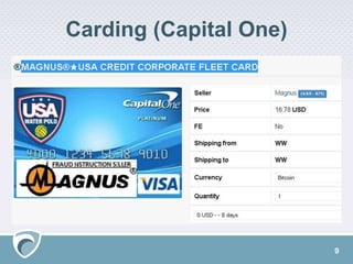 Carding (Capital One)
9
 