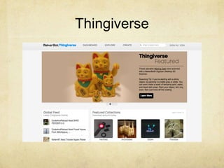 Thingiverse
 