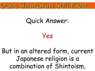Shintoism | PPT