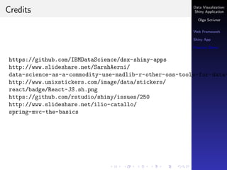 Data Visualization: Introduction to Shiny Web Applications | PDF